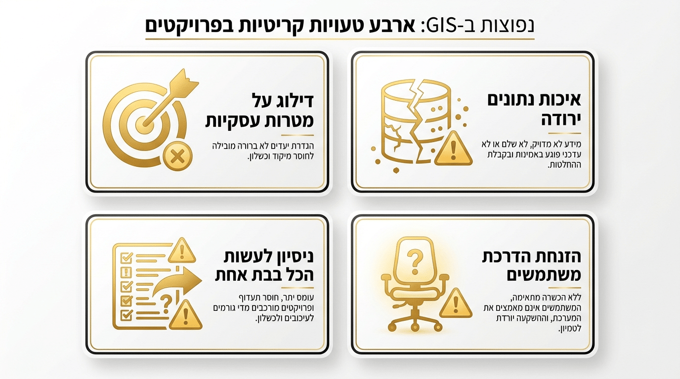 הקמת מערכת GIS לארגון עסקי – כל מה שאתם צריכים לדעת