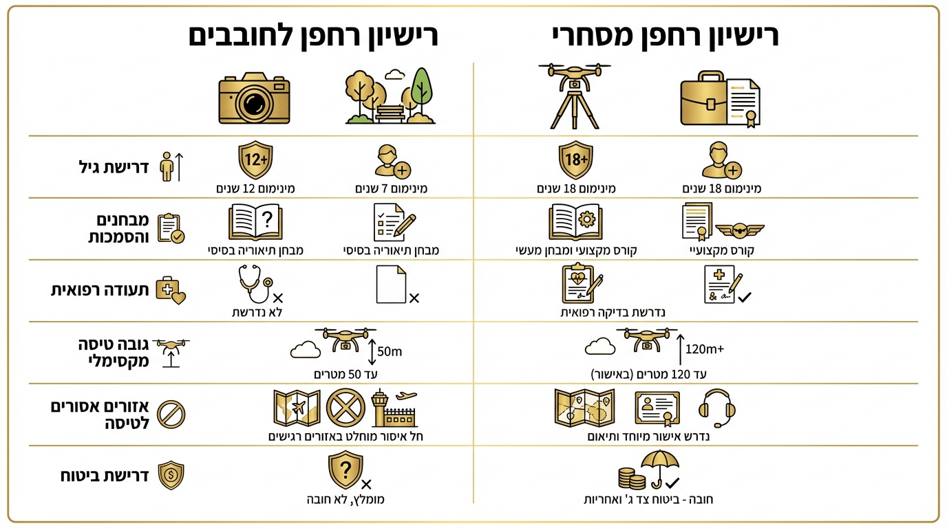 חוקי טיסת רחפנים בישראל: מדריך מקיף לרגולציה ורישוי