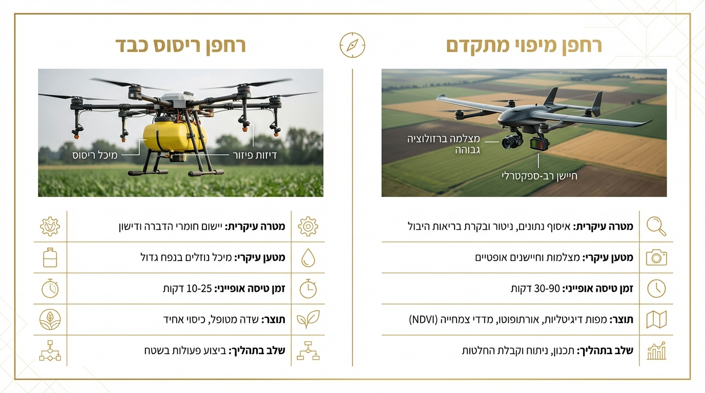 חקלאות מדייקת רחפנים ישראל: איך טכנולוגיה חכמה משנה את הענף
