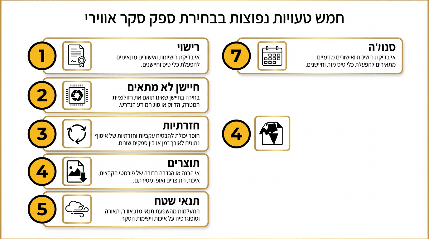 סקר סביבתי עם רחפן – כל מה שצריך לדעת על ניטור סביבתי מהאוויר