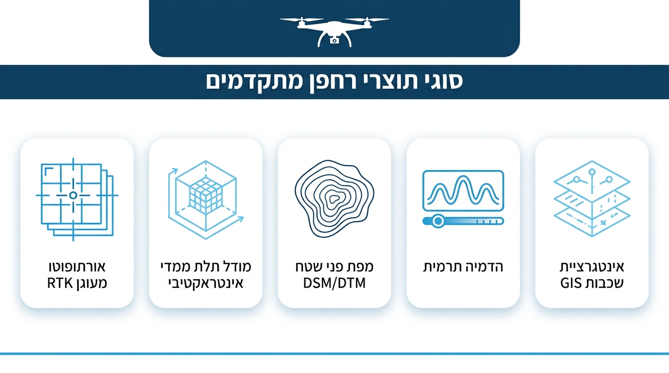 הכנה לצילום אווירי של נכס נדל