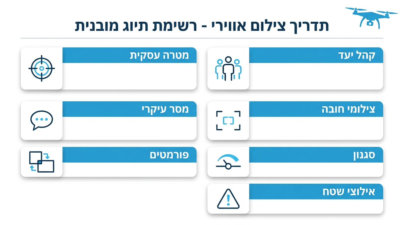 צילום אווירי פרסום: המדריך המלא לקידום ושיווק העסק באמצעות רחפן