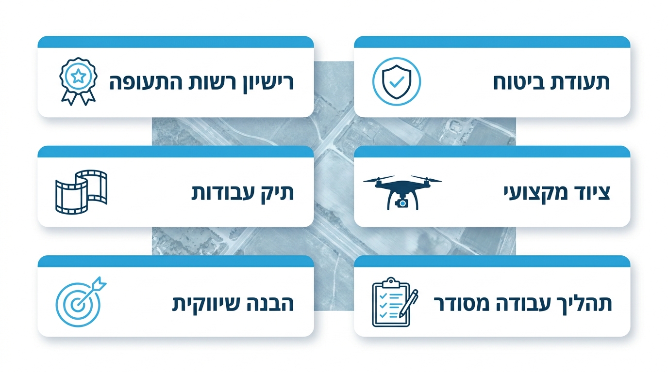 כיצד לזהות ספק מקצועי לצילום אווירי ולהימנע מחובבנים